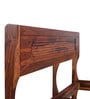 Adelaide Sheesham Wood Queen Size Bed In Honey Oak Finish
