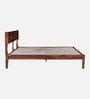 Adelaide Sheesham Wood Queen Size Bed In Honey Oak Finish