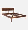 Adelaide Sheesham Wood Queen Size Bed In Provincial Teak Finish
