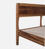 Adelaide Sheesham Wood Queen Size Bed In Provincial Teak Finish