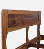 Adelaide Sheesham Wood Queen Size Bed In Provincial Teak Finish