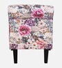 Adelaide Fabric Slipper Chair In Pink Floral Print