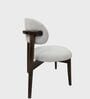 Adhira Marble-Top 4 Seater Dining Table Set In Mango Wood Finish