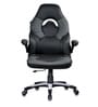 Elegant Leatherette Gaming Chair in Grey Colour