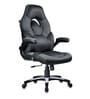Elegant Leatherette Gaming Chair in Grey Colour