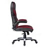 Elegant Leatherette Gaming Chair in Black & Red Colour