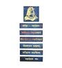 Adiyogi Shiva Mantra Resin Wall Hanging