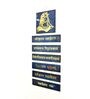 Adiyogi Shiva Mantra Resin Wall Hanging