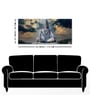 Adiyogi Shiva Meditating Canvas Wall Painting