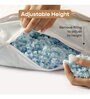 Adjustable Shredded Memory Foam 25 x 16 Inch Pillows (Set of2)