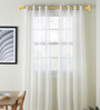 Gold Adjustable Curtain Rod for Windows 18 to 44 Inch