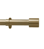 Soft Gold Adjustable Curtain Rod for Windows 44 to 120 Inch (Pack of 1)