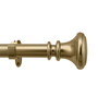 Soft Gold Adjustable Curtain Rod 44 to 120 Inch (Pack of 1)