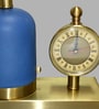 Adjustable LED Table Lamp with Vintage Clock