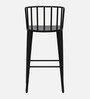 Adler Metal Bar Stool In Black Colour