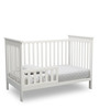 Adley Solid Wood Crib in White Finish
