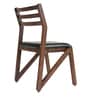 Adlis Solid Wood Dining Chairs in Green Colour