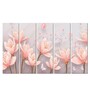 Admiring Flowers MDF Art Panel Set of 5