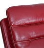 Adolf 3 Seater Recliner in Red Colour