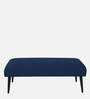Adon Fabric Bench in Royal Blue Colour
