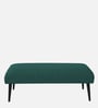 Adon Fabric Bench in Sea Green Colour