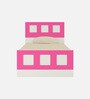 Adona Cordoba Kids Single Bed with Paneled Headboard and Footboard Ivory