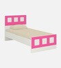 Adona Cordoba Kids Single Bed with Paneled Headboard and Footboard Ivory