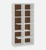 Adona Cordoba Large Bookshelf-cum-Display Cabinet Ivory