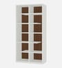 Adona Cordoba Large Bookshelf-cum-Display Cabinet Ivory