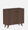 Adonis 12- Pairs 2 Door Shoe Cabinet in Wenge Finish