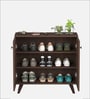 Adonis 12- Pairs 2 Door Shoe Cabinet in Wenge Finish Adonis 12- Pairs 2 Door Shoe Cabinet in Wenge Finish