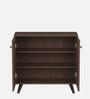 Adonis 12- Pairs 2 Door Shoe Cabinet in Wenge Finish