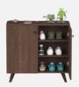 Adonis 12- Pairs 2 Door Shoe Cabinet in Wenge Finish