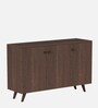 Adonis 3 Door Shoe Cabinet in Wenge Finish
