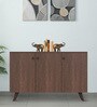 Adonis 3 Door Shoe Cabinet in Wenge Finish