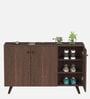 Adonis 3 Door Shoe Cabinet in Wenge Finish Adonis 3 Door Shoe Cabinet in Wenge Finish