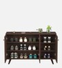 Adonis 3 Door Shoe Cabinet in Wenge Finish