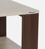 Adonis Wood Top Coffee Table in Dual Finish