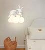 Adorable Sleeping Bunny on Cloud LED Wall Lamp   Soft Glow Nursery Night Light for Kids' Room & Playroom