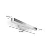 Kevin Chrome Aluminium Smart Lamp