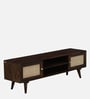 Adorf Sheesham Wood Two Door TV Console In Scratch Resistant Provincial Teak Finish