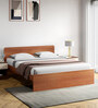 Adria King Size Bed in Imperial Oak Finish