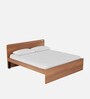 Adria Queen Size Bed in Imperial Oak Finish
