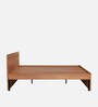 Adria Queen Size Bed in Imperial Oak Finish