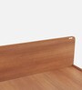 Adria Queen Size Bed in Imperial Oak Finish