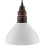Adrial White Metal Hanging Light