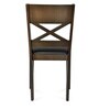 Adrian 6 Seater Dining Set in Dark Walnut Finish