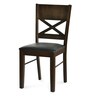 Adrian 6 Seater Dining Set in Dark Walnut Finish