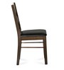 Adrian 6 Seater Dining Set in Dark Walnut Finish