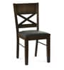 Adrian 6 Seater Dining Set in Dark Walnut Finish